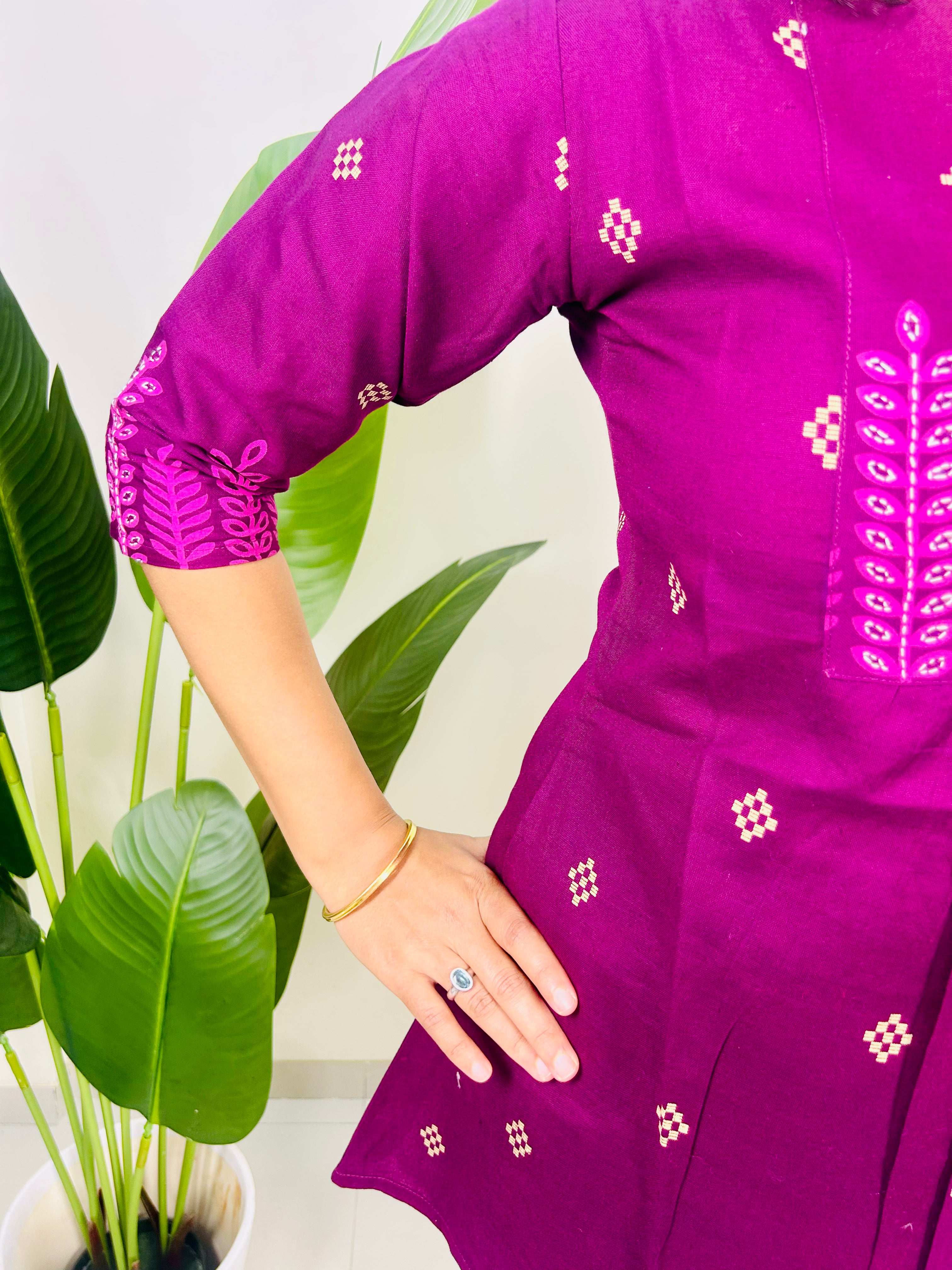 Magenta Tunic