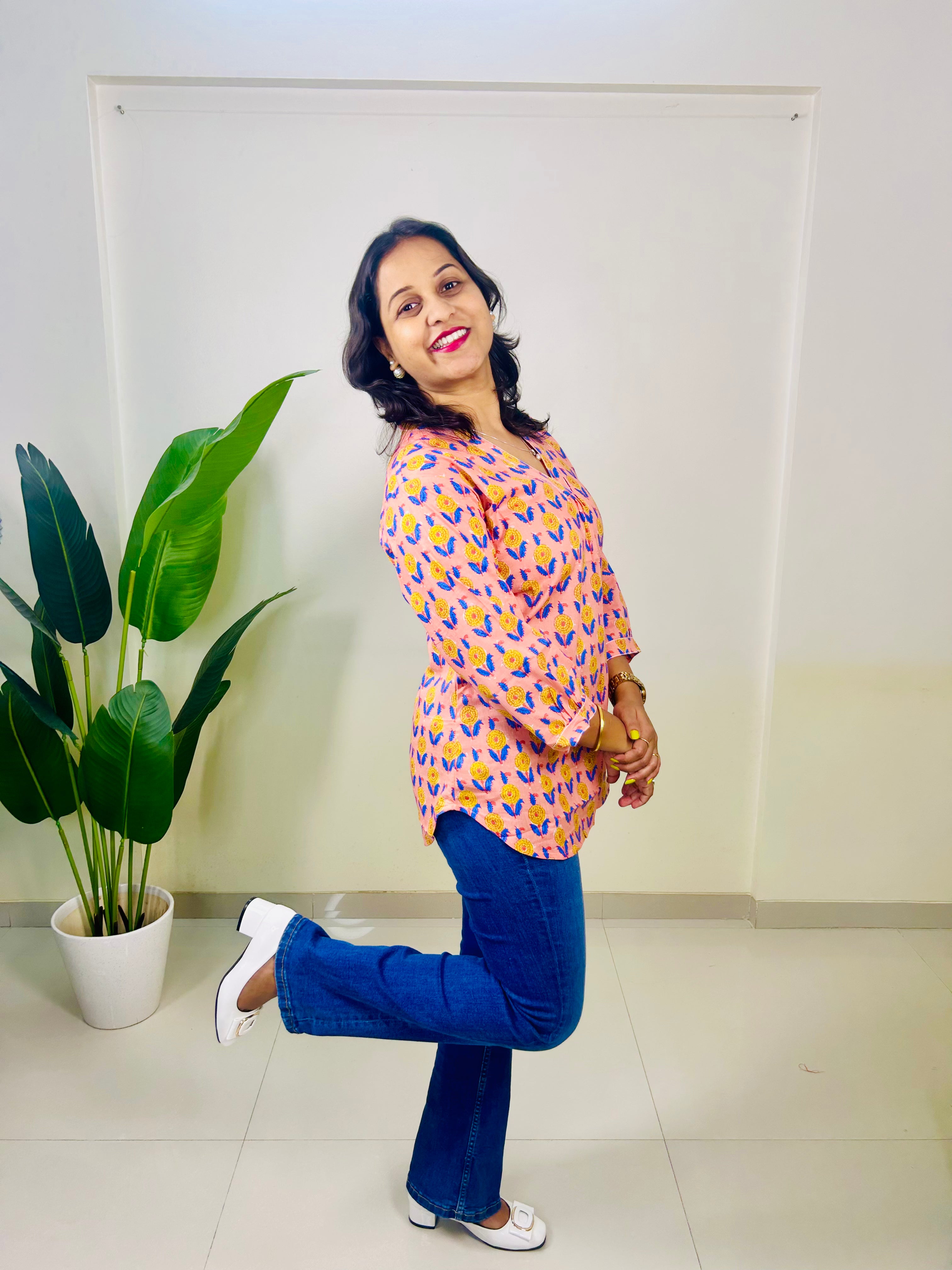Peach Tunic