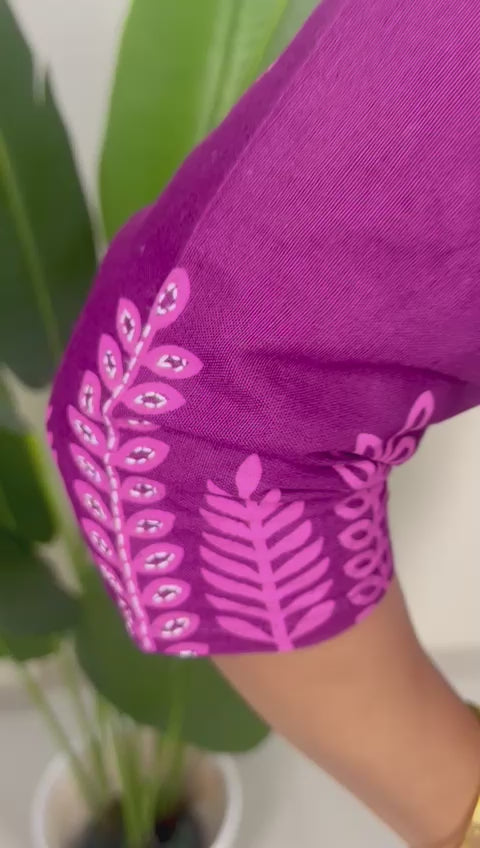 Magenta Tunic